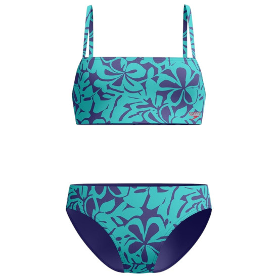Speedo Γυναικείο μαγιό Printed Adjustable Thinstrap 2 pcs